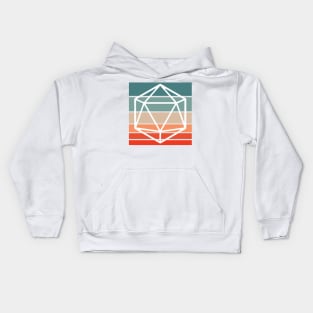 Retro D20 2 Kids Hoodie